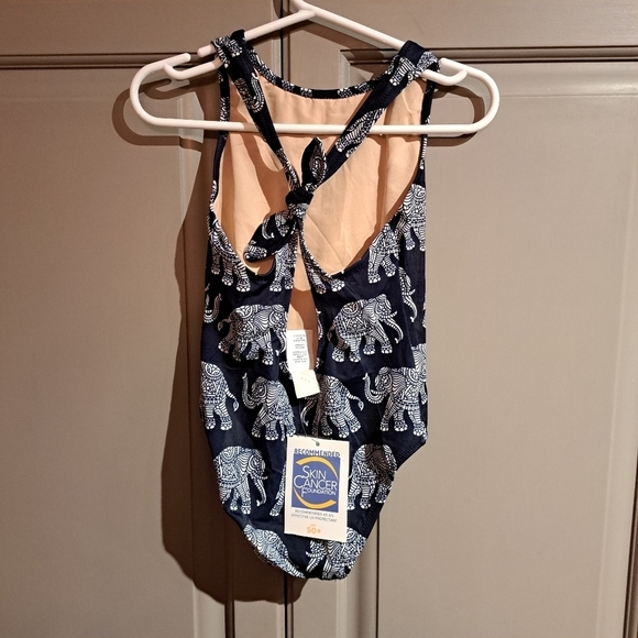 Crewcuts elephant design size 4-5, 1 piece swim suit New - Picture 2 of 5